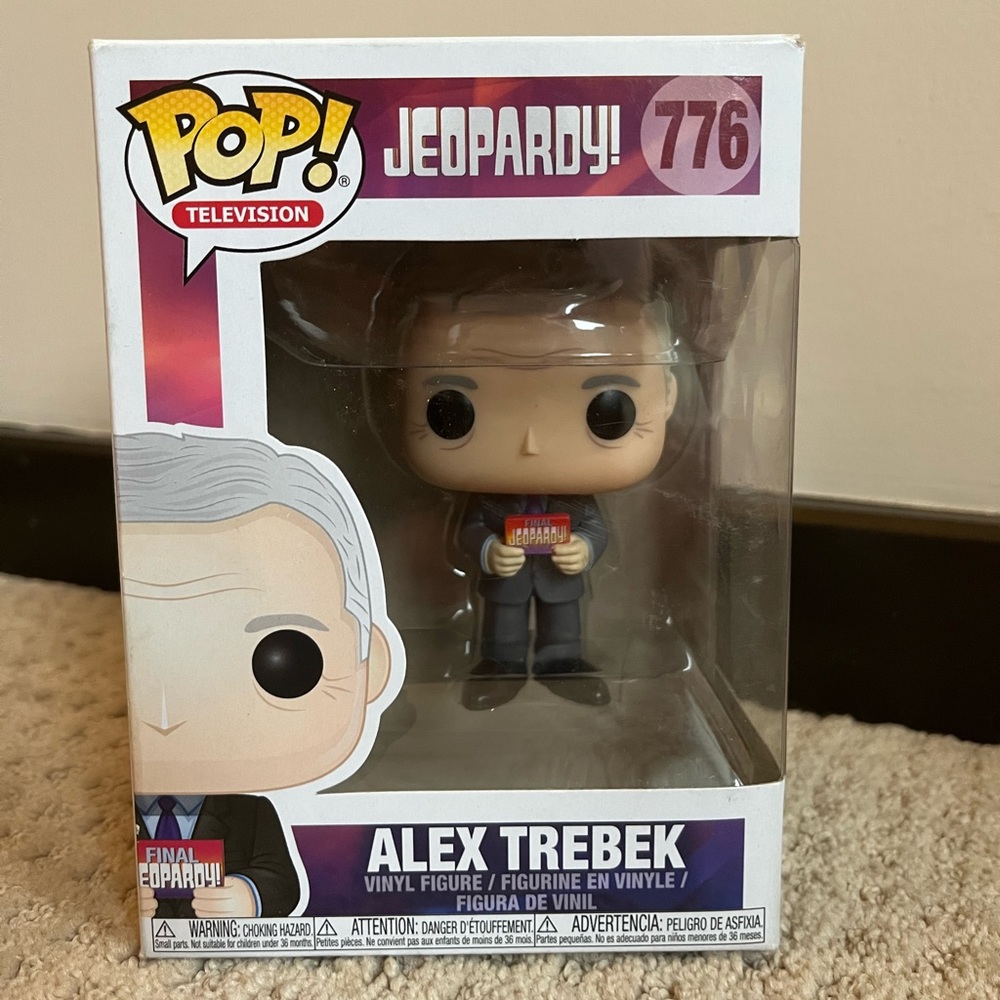 Funko Pop! Jeopardy, Alex Trebek